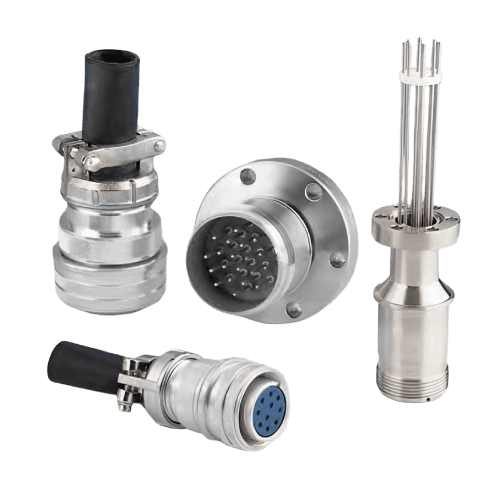 Single Ended MS Multipin Feedthroughs | High Voltage & Current UHV