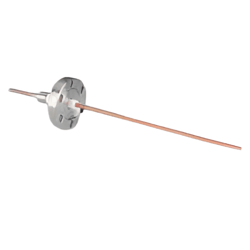 Medium Power Feedthrough 5kV 30A 1 Pin Copper 1.33