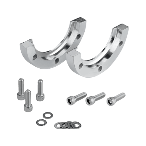 Bulkhead Clamp ISO-KF NW50, 8 Bolts, 3.25 inch Bolt Circle, 3.75