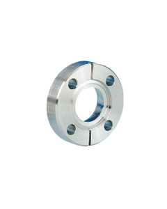 110006, DN25CF, 54mm (17.5mm x 19.3mm), 2.125" (0.69" x 0.76") Del-Seal Mini ConFlat Flange, Non-Rotatable, Clearance, 304ss