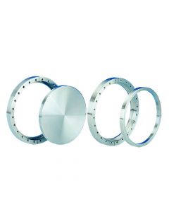 100055, Flange, 10" x 8" (254mm x 203.2mm), DN200CF, Rotatable, Clearance, 304ss