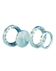 Flange, 152mm x 108mm (6" x 4.25"),  Blank,  304ss