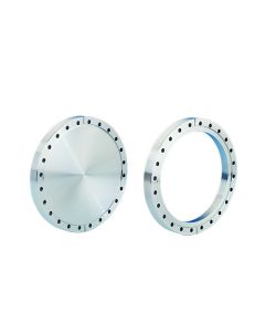130074, DN160CF 203mm | 8.00" OD ConFlat Flange, 147.6mm ID, Non-Rotatable, M8 Tapped, 304ss
