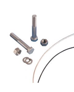 Hex, Head Bolt, 3.5" (89mm), Wire Seal Flange (36 Per Pack)