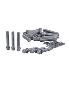 190047, 12-Pt, Bolt, 1.75" (44mm), Tapped, CF Flange (25 Per Pack)
