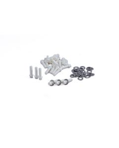 12-Pt, Bolt, 0.875", Silver Plated, Tapped (25 Per Pack) 