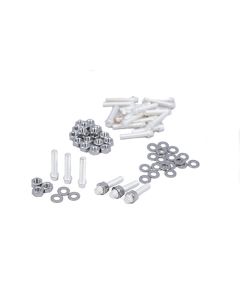 190055, Screws, Socket Head, Silver Plated, Tapped, 0.50", 1.33" OD Mini CF Flange (25 Per Pack)