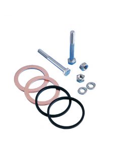 191010, FKM Elastomer Gaskets, 4.5" (114mm), CF Flange (1 Per Pack)