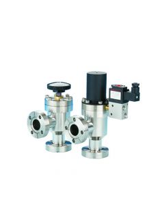 Angle Valve, 1" Tube, UHV, Pneumatic         