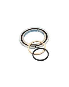 810008, Centering Ring, NW80, ISO LF, Large-Flange, FKM Elastomer, 304ss, (1 Per Pack) Include one elastomer gasket seal
