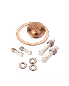 Valve Rebuild Kit, All Metal Angle Valve Kit, Copper, 2.5"