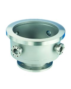 523056, Base Well, Kwik-Flange KF Side Ports, 24" (609.6mm), ANSI-6, NW40, 18 Ports, 304ss