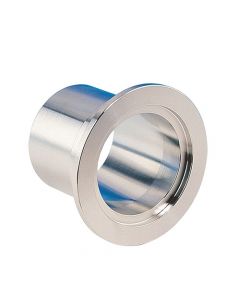 715100, DN16 ISO-KF, Half Nipple, NW16, 0.50" Tube OD, 0.5" Tube length       