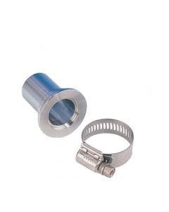 072810, PVC Hose Clamp, SS, 0.5" to 1.125" (1 Per Pack)