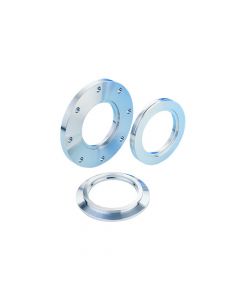 ISO-LF Flange, NW80, Blank, Claw-Clamp  