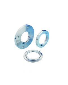 ISO-LF Large-Flange, NW63, Blank, Banded-Clamp 