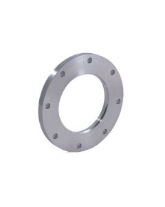 850001, NW100 ISO-LF Large Flange, 4.00" / 101.6mm Tube OD, Welded, Bolted Flange, 304ss