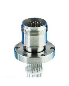 Multipin Feedthrough, 20 Pins, 0.056" (1.4mm) Diameter Conductors, 2.75" (DN40 CF) Conflat Flange