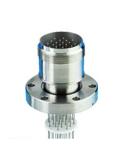 9132006, Multipin Feedthrough, 20 Pins, 0.056" (1.4mm) Diameter Conductors, 2.75" (DN40 CF) Conflat Flange