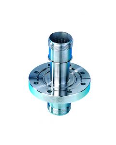 Multipin Feedthrough, 20 Pins, Double Ended w/ Air & Vacuum-side Connectors, 4.50" CF (DN63 CF) Conflat Flange