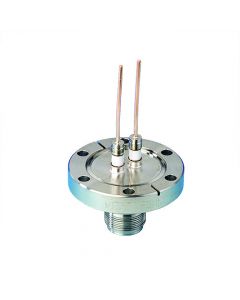 Multipin Feedthrough, 2 Pins, 0.094" (2.3mm) Diameter Conductors, 2.75" CF (DN40 CF) Conflat Flange