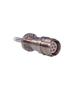 9152000, Multipin Feedthrough, 7 PIN, HV, 0.032" (.8mm) Diameter Conductors, 1.33" CF (DN16 CF) Conflat Flange