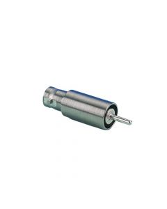 BNC Coaxial Feedthrough, 1-Pin, Grounded Shield, Weldable