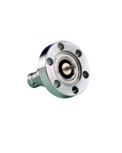 MHV Coaxial Feedthrough, 1-Pin, Grounded Shield, 1.33" CF (DN16 CF) Conflat Flange