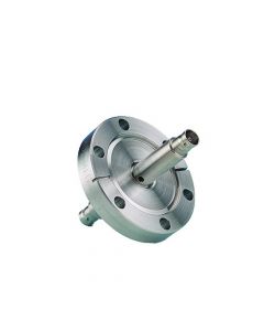 MHV Coaxial Feedthrough, 1-Pin, Grounded Shield, Double Ended, 2.75" CF (DN40 CF) Conflat Flange