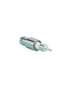 SHV-5 Coaxial Feedthrough, 1-Pin, Exposed, Grounded Shield, Weldable