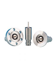 SHV-5 Coaxial Feedthrough, 2-Pin, Grounded Shield, 2.75" CF (DN40 CF) Conflat Flange