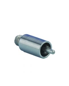 SMA Coaxial Feedthrough, 1-Pin, Grounded Shield, Double Ended, Weldable