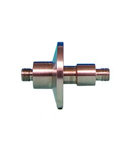 SMA Coaxial Feedthrough, Double Ended, LOW TEMP, K075 (NW16KF) Kwik-Flange