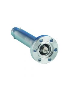 SHV-20 Coaxial Feedthrough, 1-Pin, Recessed, Grounded Shield, 1.33" CF (DN16 CF) Conflat Flange