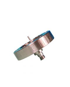 Microdot Coaxial Feedthrough, 1-Pin, Grounded Shield, 1.33" CF (DN16 CF) Conflat Flange 