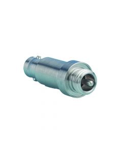 BNC Coaxial Feedthrough, A 125, 1-Pin, Weldable