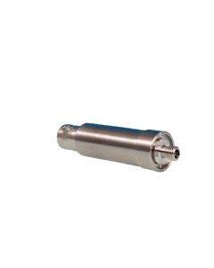 BNC-Microdot/Crystal Sensor Coaxial Feedthrough, 1-Pin, 400C Weldable