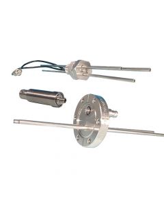 BNC Coaxial Feedthrough, MICRO, 1 Pin, 400C, 1.33" CF (DN16CF) Conflat Flange