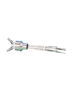 Thermocouple Feedthrough, Type C, 3 Pairs, Miniature Connector, Weldable