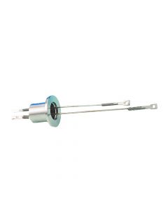 Thermocouple Feedthrough, Type K, 1 Pair, Miniature Connector, K075, NW16, Kwik-Flange ISO KF, Quick Flange