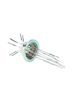 Thermocouple Feedthrough, Type K, 4 Pairs, Miniature Connector, K150, NW40, Kwik-Flange ISO KF, Quick Flange
