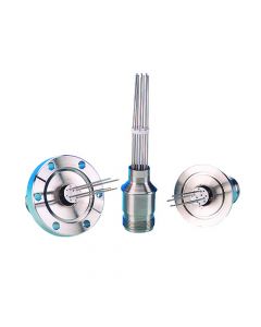 Thermocouple Feedthrough, Type K, 3 Pairs, MS Series Connector, Weldable