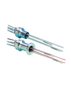 Thermocouple-Power Feedthrough, Type K, 1 Pair, 5KV, 30 Amps, Weldable