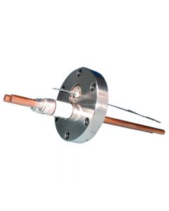 Thermocouple-Power Feedthrough, Type K, 1 Pair, 5KV, 150 Amps, 2.75" Conflat Flange     