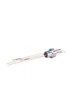 Thermocouple-Power Feedthrough, Type K, 1 Pair, 1KV, 15 Amps, K075, NW16, Kwik-Flange ISO KF, Quick Flange