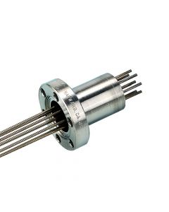 Power Feedthrough, 0.5KV, Insturmentation Current, 8 Pins, 1.33" Conflat Flange