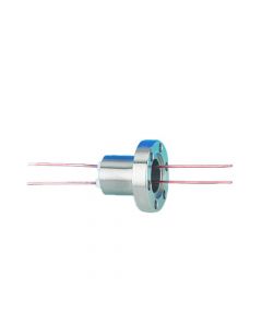 Power Feedthrough, 1KV, 15 Amps, 2 Pins, 1.33" Conflat Flange