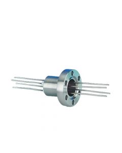 Power Feedthrough, 1KV, 5 Amps, 4 Pins, 1.33" Conflat Flange