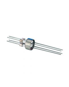 Power Feedthrough, 5KV, 1 Amp, 4 Pins, Weldable