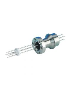 Power Feedthrough, 2KV, 10 Amps, 4 Pins, 1.33" Conflat Flange